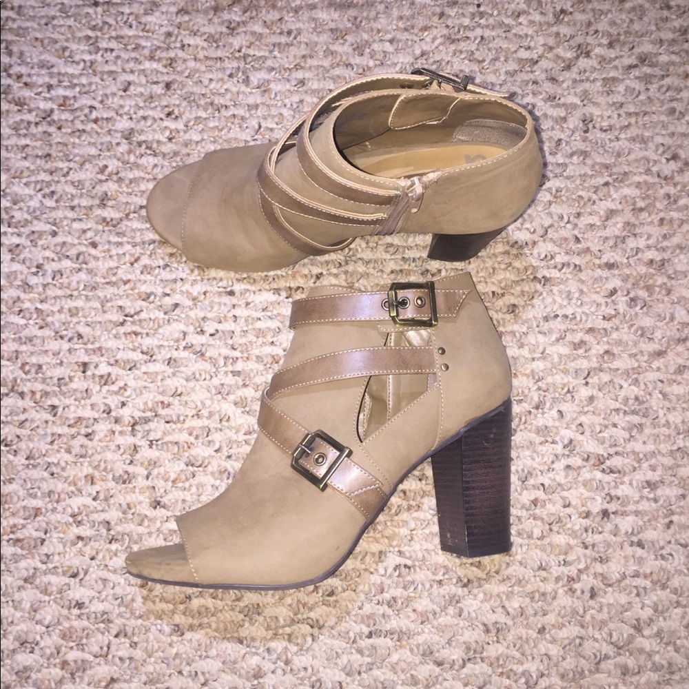 Taupe Booties